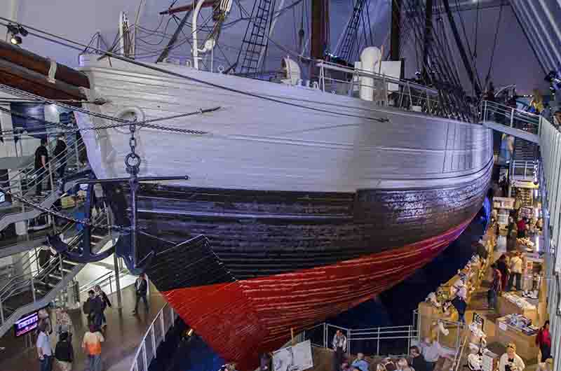 90 - Noruega - Oslo - Frammuseet - barco Fram